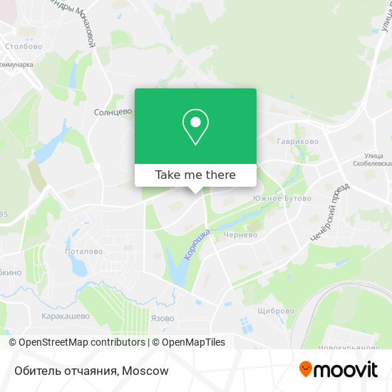 Обитель отчаяния map