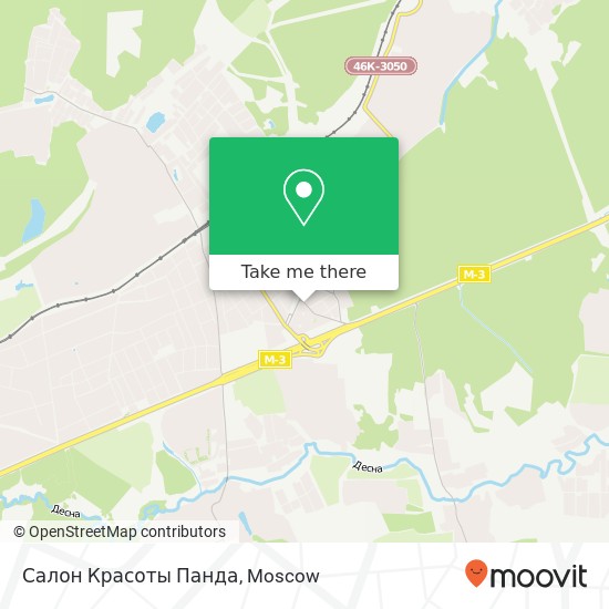 Салон Красоты Панда map