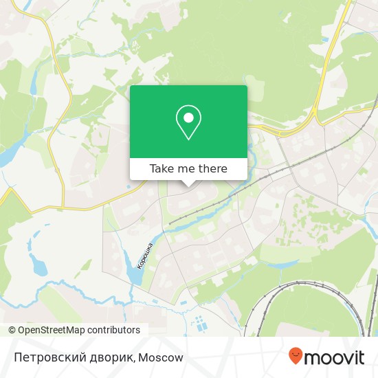 Петровский дворик map