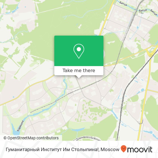 Гуманитарный Институт  Им Столыпина! map