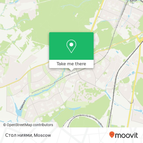 Стол ниями map