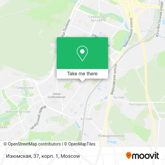 Изюмская, 37, корп. 1 map