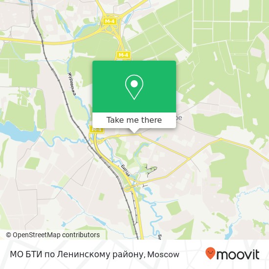 МО БТИ по Ленинскому району map