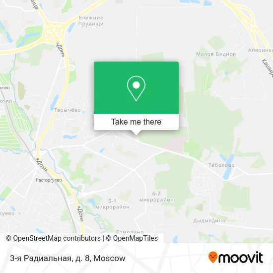 3-я Радиальная, д. 8 map