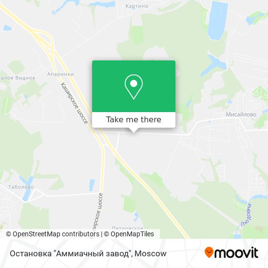 Остановка "Аммиачный завод" map