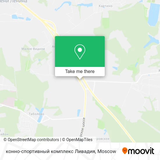 конно-спортивный комплекс Ливадия map
