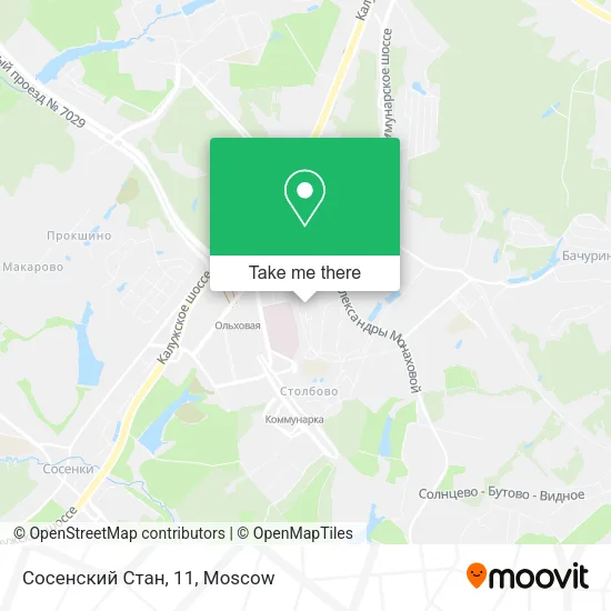 Сосенский Стан, 11 map