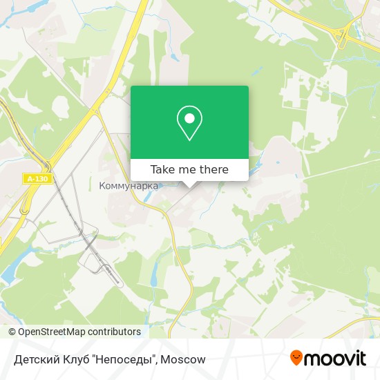 Детский Клуб "Непоседы" map