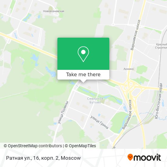 Ратная ул., 16, корп. 2 map