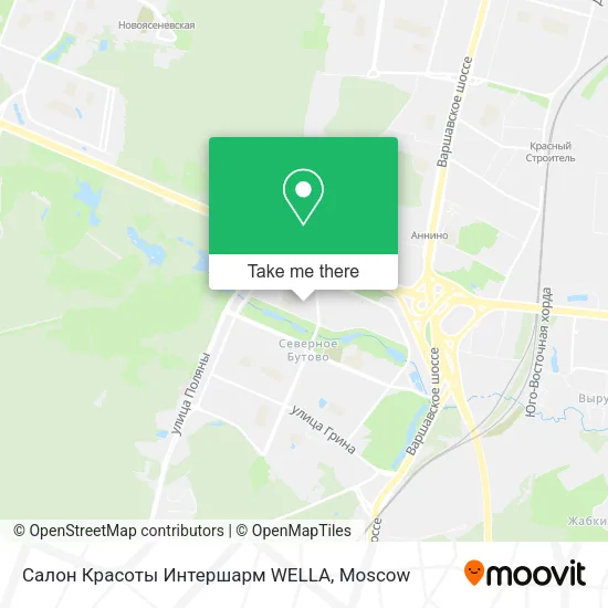 Салон Красоты Интершарм WELLA map