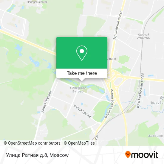 Улица Ратная д.8 map