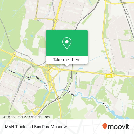 MAN Truck and Bus Rus map