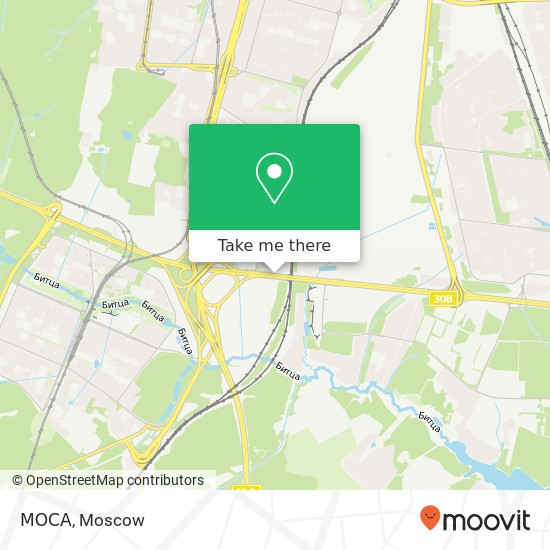 МОСА map