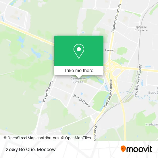 Хожу Во Сне map