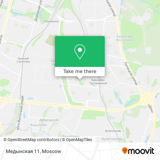 Медынская 11 map
