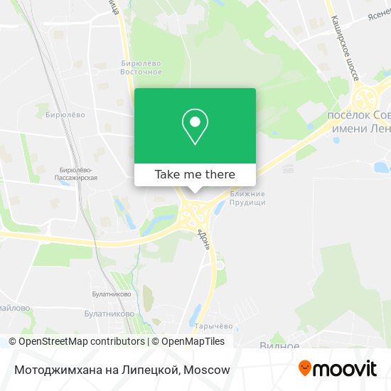 Мотоджимхана на Липецкой map