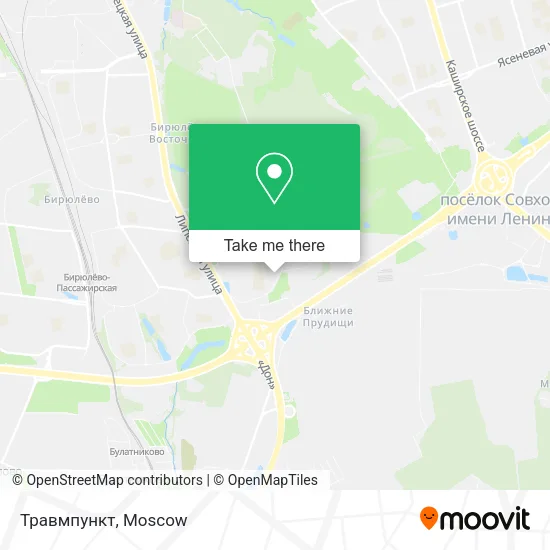 Травмпункт map