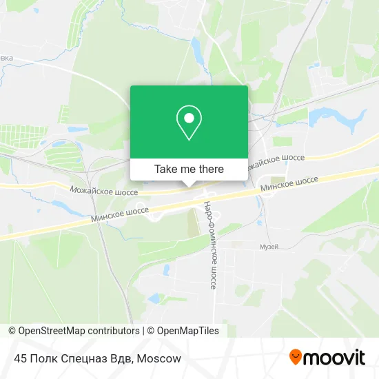 45 Полк Спецназ Вдв map