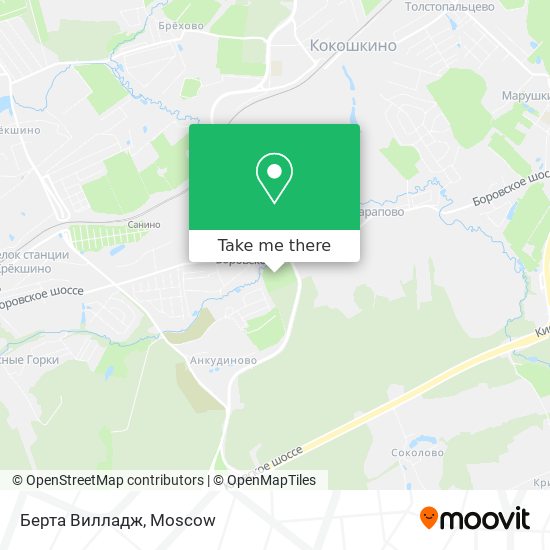 Берта Вилладж map