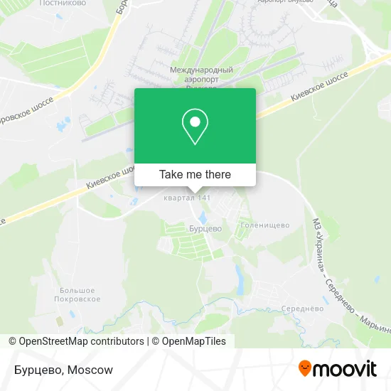 Бурцево map