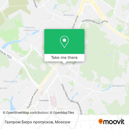 Газпром Бюро пропусков map