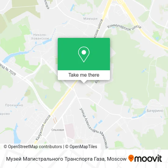 Музей Магистрального Транспорта Газа map