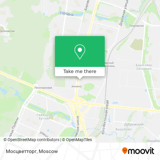 Мосцветторг map