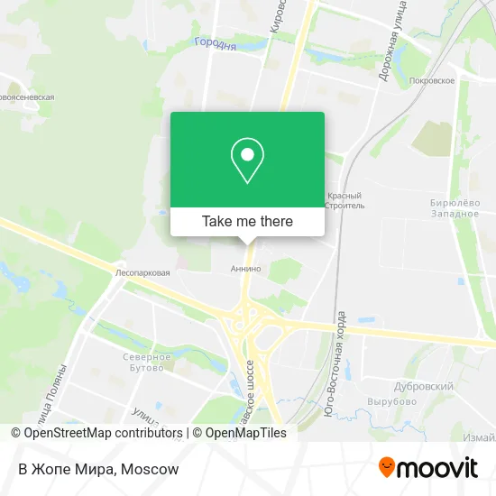 В Жопе Мира map