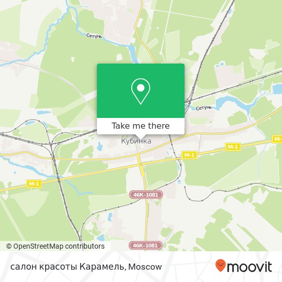 салон красоты Карамель map