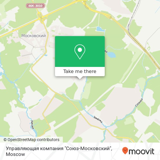 Управляющая компания "Союз-Московский" map