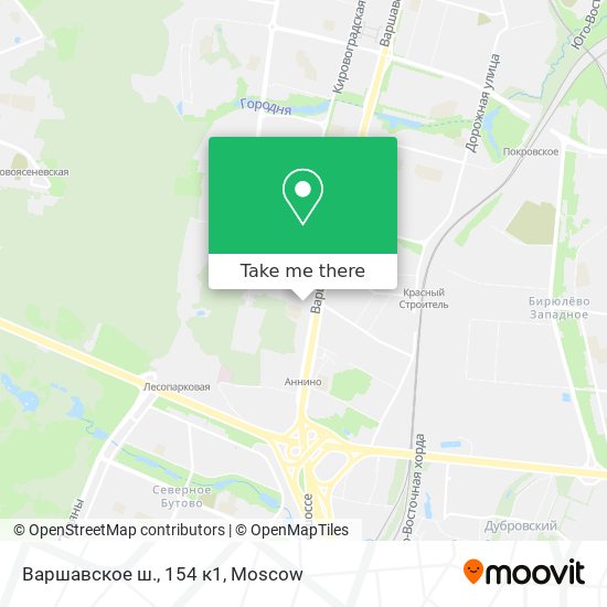 Варшавское ш., 154 к1 map
