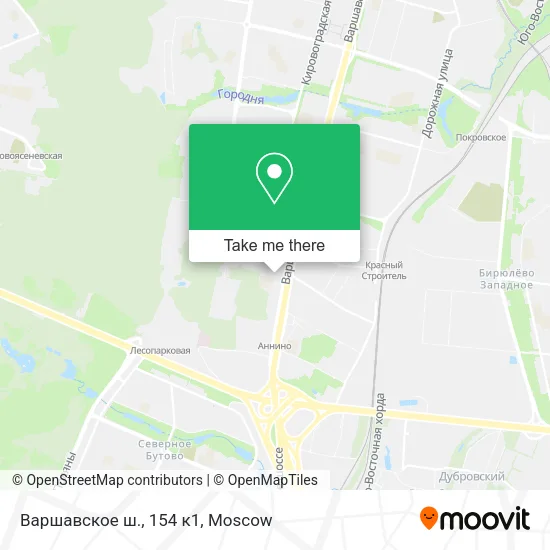 Варшавское ш., 154 к1 map