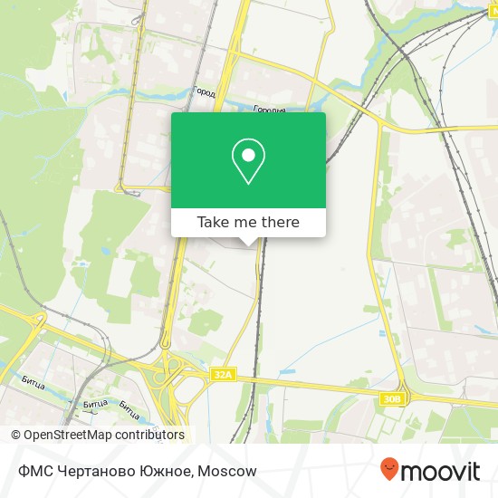 ФМС Чертаново Южное map