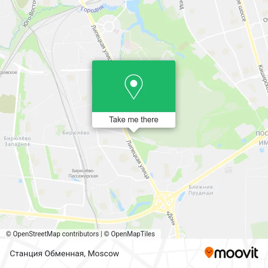 Станция Обменная map