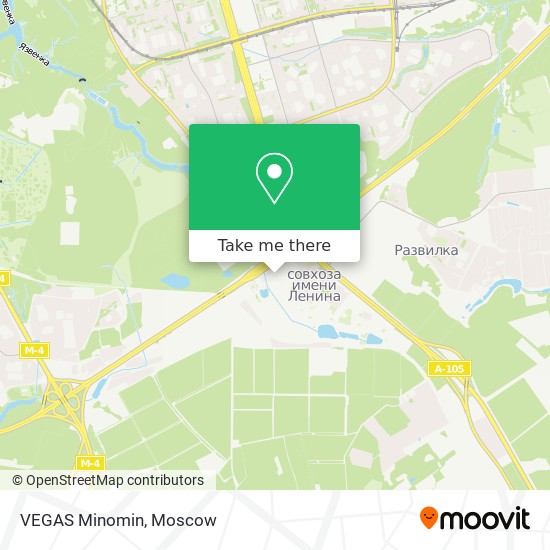 VEGAS Minomin map