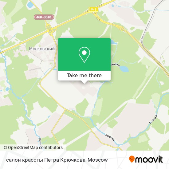 салон красоты Петра Крючкова map