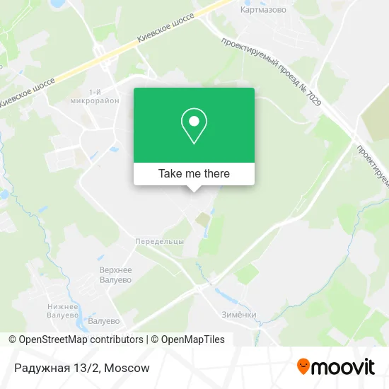 Радужная 13/2 map