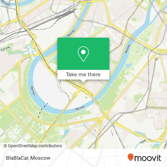 BlaBlaCar map