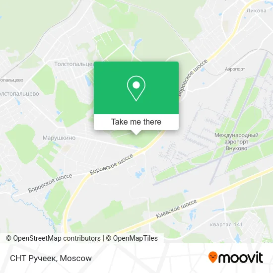 СНТ Ручеек map