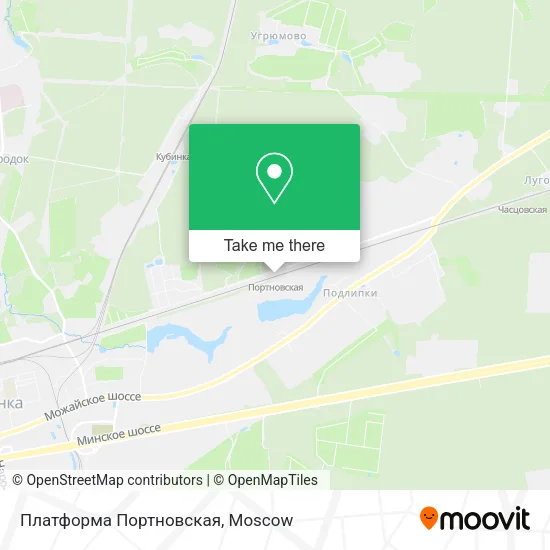 Платформа Портновская map