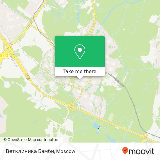 Ветклиника Бэмби map