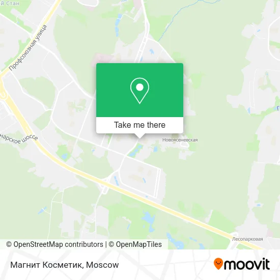 Магнит Косметик map