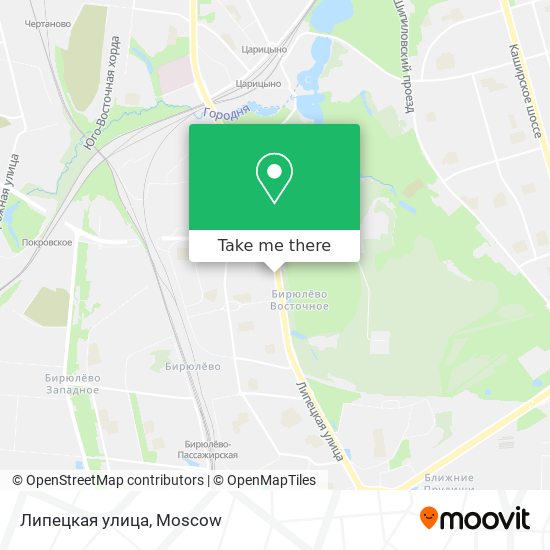 Липецкая улица map
