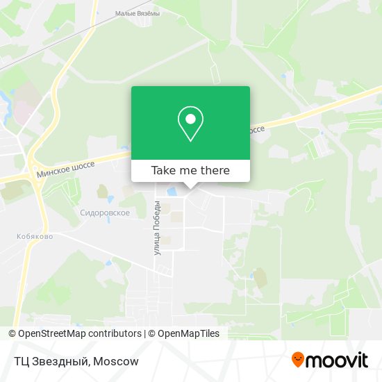 ТЦ Звездный map