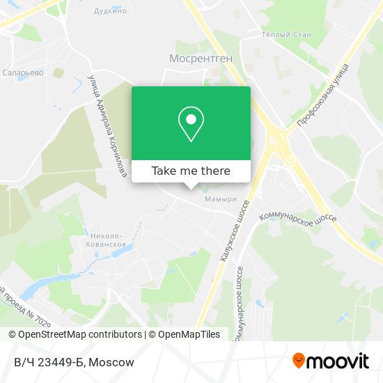 В/Ч 23449-Б map