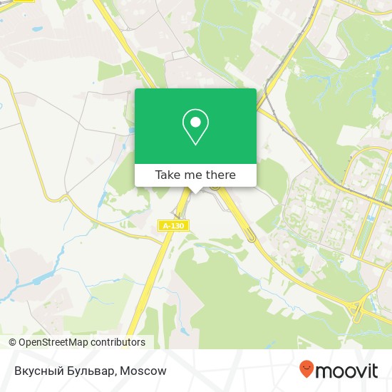 Вкусный Бульвар map