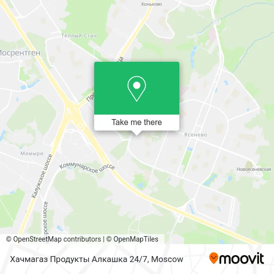 Хачмагаз Продукты Алкашка 24/7 map