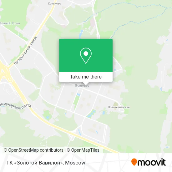 ТК «Золотой Вавилон» map