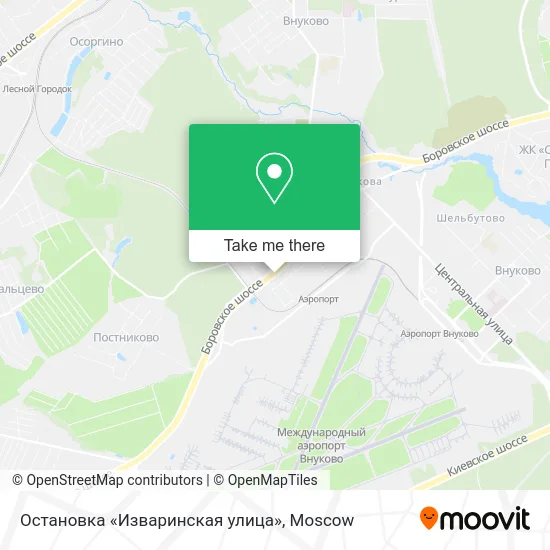 Остановка «Изваринская улица» map