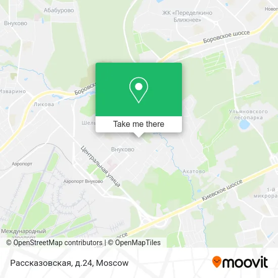 Рассказовская, д.24 map